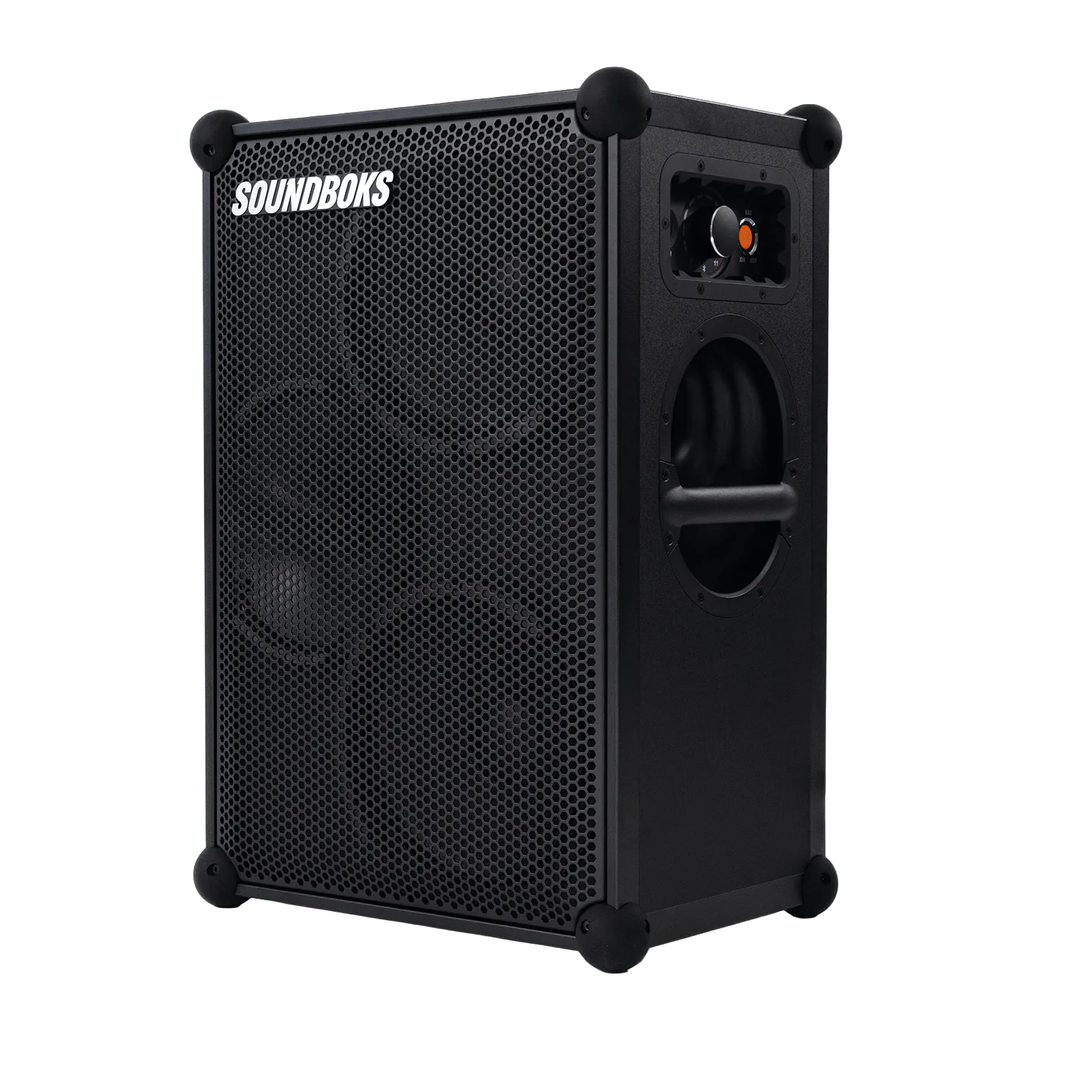 Sort SOUNDBOKS 4 med kraftig frontgrill